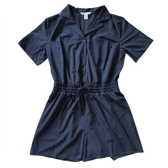 Athleta Avenue Romper Navy Blue - Picture 8 of 9